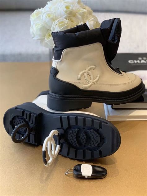 Chanel snow boots